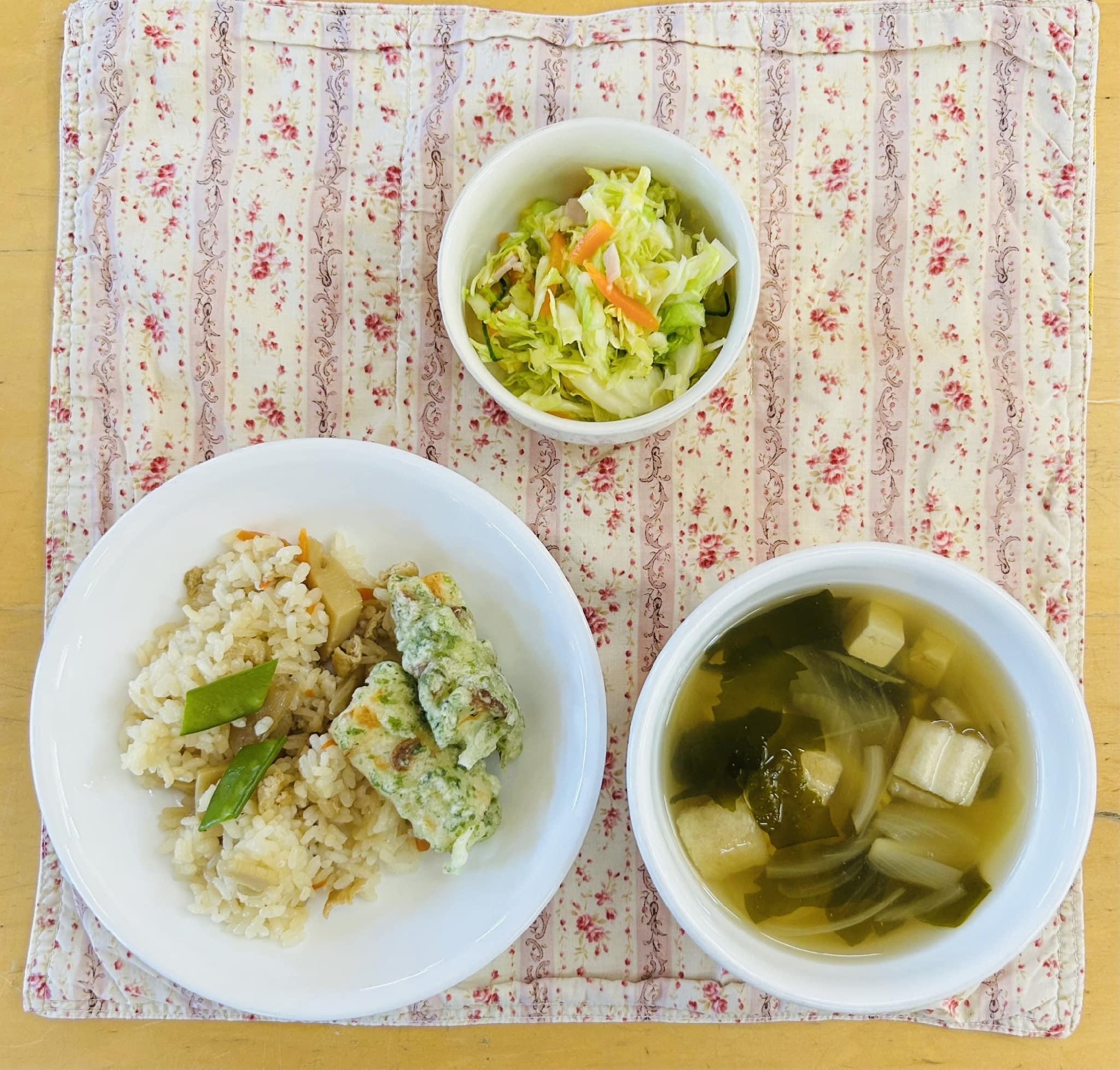 今日の給食　2023年4月21日