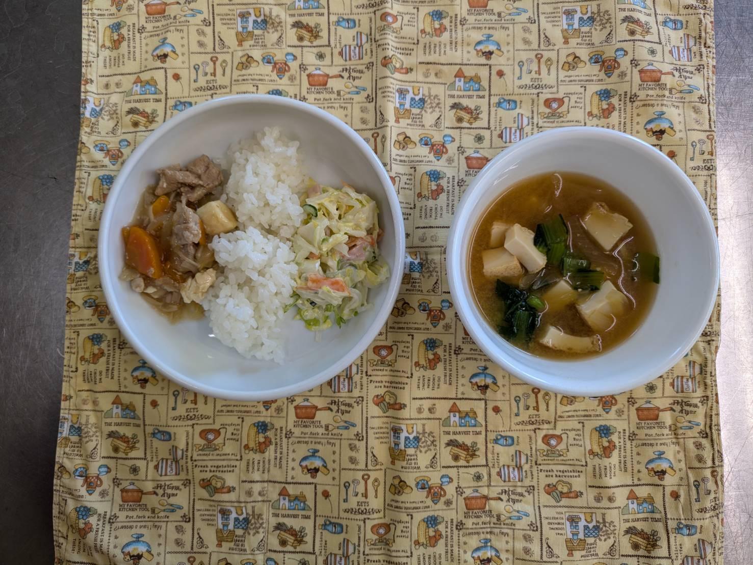 今日の給食　2025年4月16日